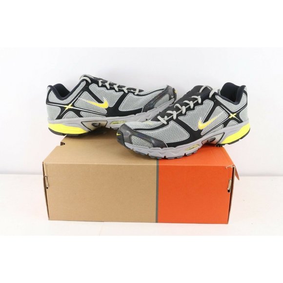 NOS Vintage Nike Air Cesium Jogging Running Shoes Sneakers Gray Black - Picture 1 of 8